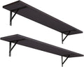 DINZI LVJ Long Wall Shelves 39.4 in Set of 2 - Extra Large Floating