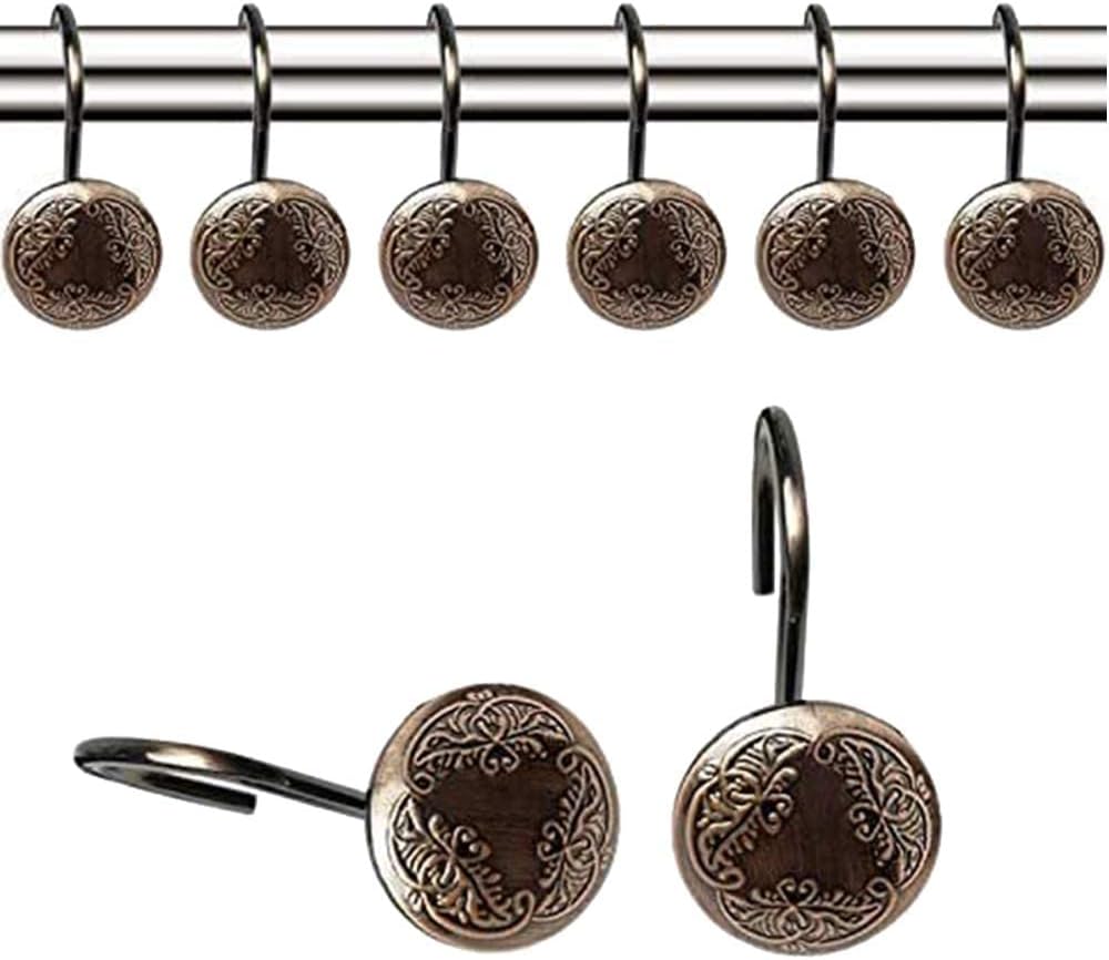 Rustproof Bronze Curtain Hooks by Actpe