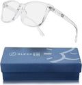 Blue Light Blocking Glasses for Women and Men - Better Sleep + Anti