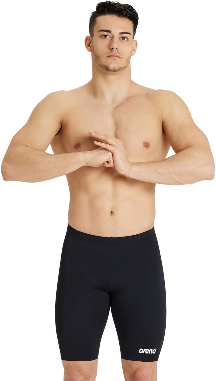 ARENA Men's Team Colors Solid Swim Jammer for Competitive Swimming