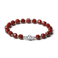MetJakt Red Jade Crystal Bracelet - Healing Gemstone Power