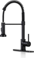 Kitchen Faucet with Pull Down Sprayer Matte Black - Dual Mode