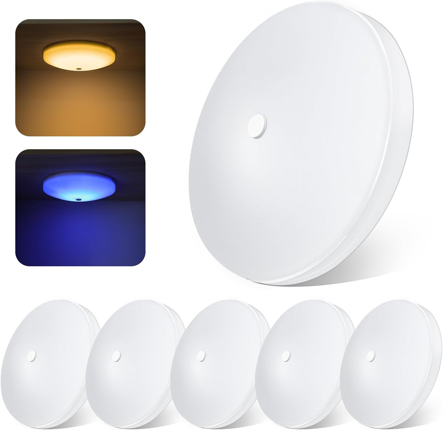 acegoo RV Ceiling Dome Light 4.5 Inch LED Puck Light for Vehicles