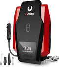 Portable Tire Inflator 12V DC 100PSI - Red Compact Car Air Pump