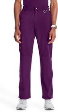 Men's Scrub Pants with 6 Pockets Tapered Leg - Modern Fit