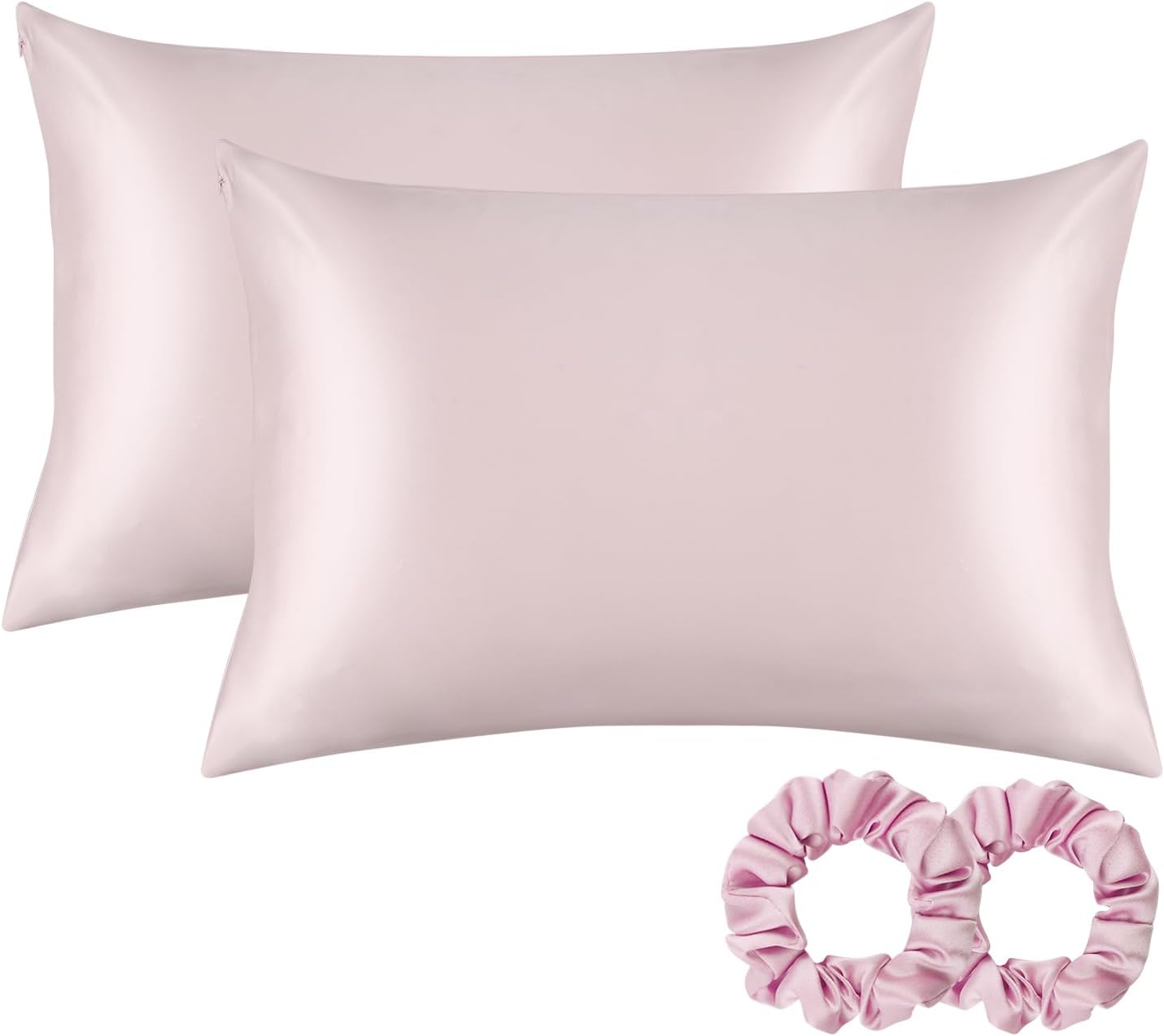 ALASKA BEAR Silk Pillowcase Set for Hair and Skin Care