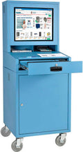 Mobile Security LCD Computer Cabinet Enclosure - Mobile Monitor