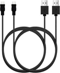 2 Pack 6FT Fast Charging Micro USB Cable for Samsung Galaxy S7 Edge S6 S5, High Speed Android Phone Cable by MYFON