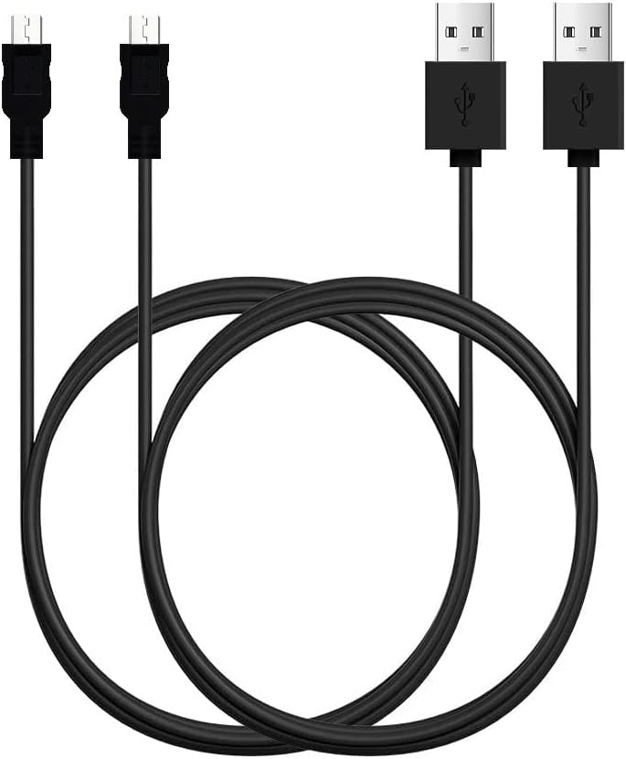 2 Pack 6FT Fast Charging Micro USB Cable for Samsung Galaxy S7 Edge S6 S5, High Speed Android Phone Cable by MYFON