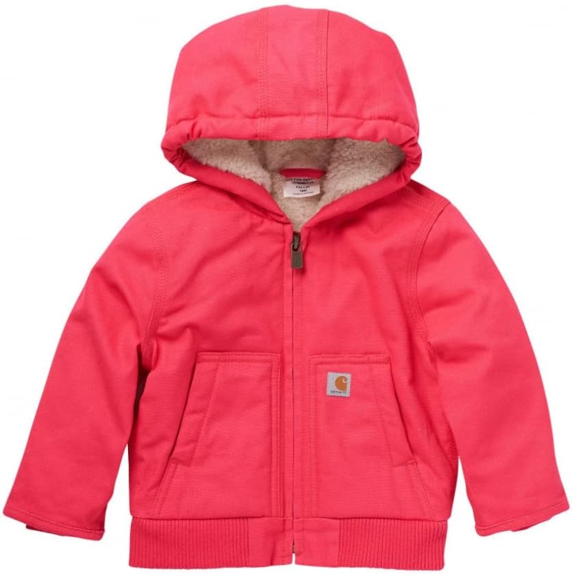 Carhartt Kid's CP9566 Canvas Insulated Hooded Active Jac