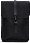 RAINS Backpack Mini Black Waterproof Backpack - Compact Daily Carry