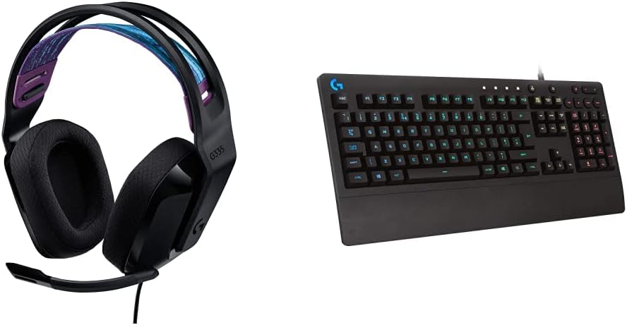 Logitech G335 Wired Gaming Headset and G213 Keyboard Review