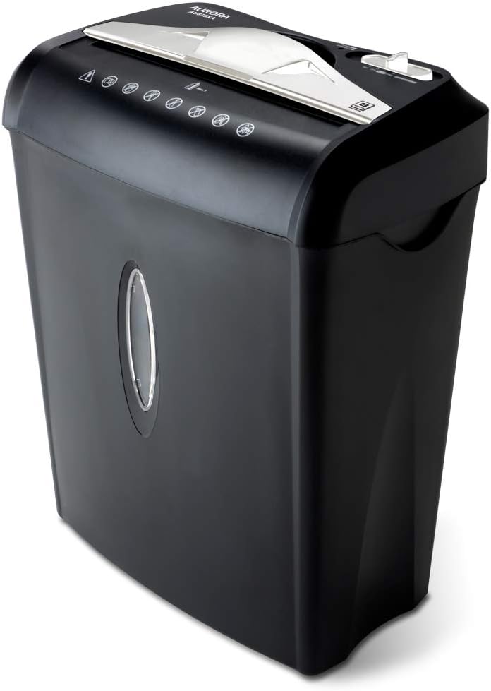 Aurora AU875XA Paper Shredder with 3.7-Gallon Wastebasket