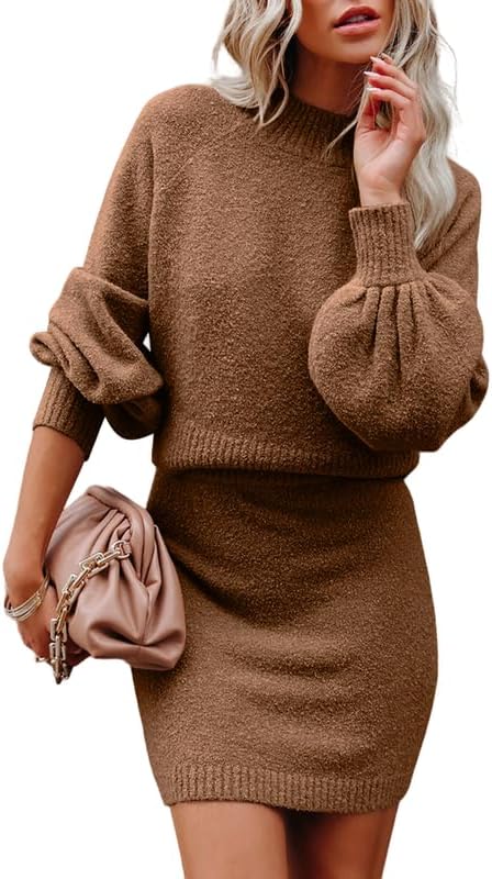 Dokotoo Women's 2 Piece Outfits Sweater Set for Stylish Looks