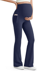 BareFeel Maternity Flare Leggings with Pockets (Style CD82)