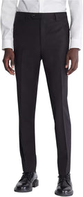 Calvin Klein Men's Tapered Slim Fit Stretch Dress Pants - Sleek days
