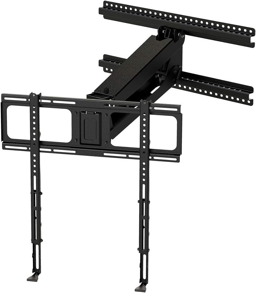 MantelMount MM340 Above Fireplace Pull Down TV Mount for 44-80 in TVs