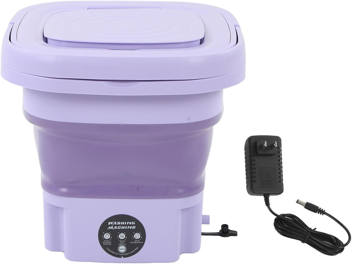 Compact & Quiet Portable Washer | Large Capacity | 8L | Aramox