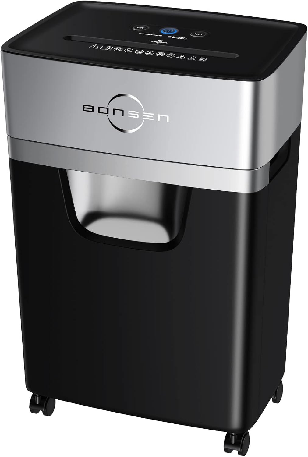 BONSEN 16-Sheet Heavy Duty Paper Shredder for Office Use