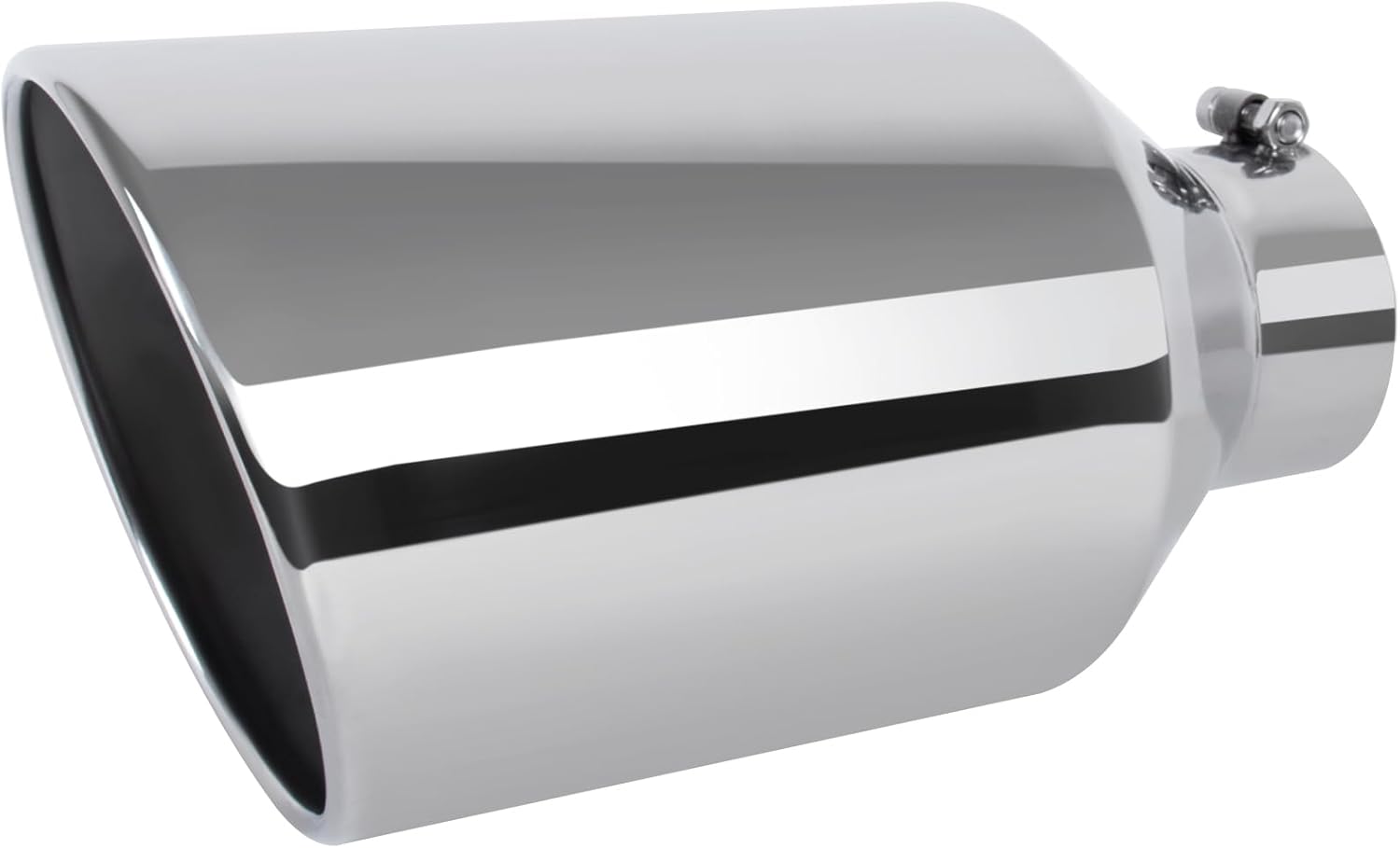 Stainless Steel 4 Inch Inlet Diesel Exhaust Tip for Cars