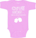 Cute Now... Wait 'Til You See My Right Hook - Boxing Gloves Infant