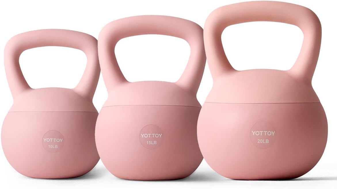 YOTTOY Soft Kettlebell for Home Workouts - Safe and Versatile