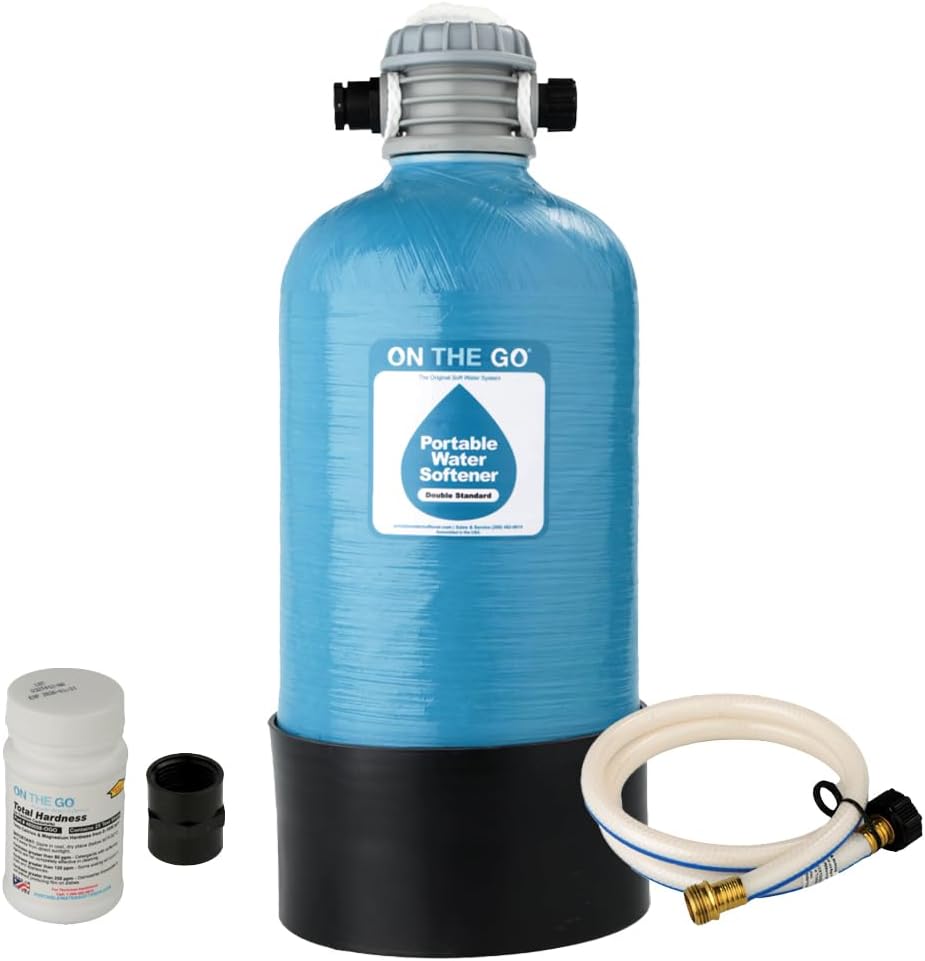 Portable 16,000 Grain RV Water Softener for Ultimate Comfort