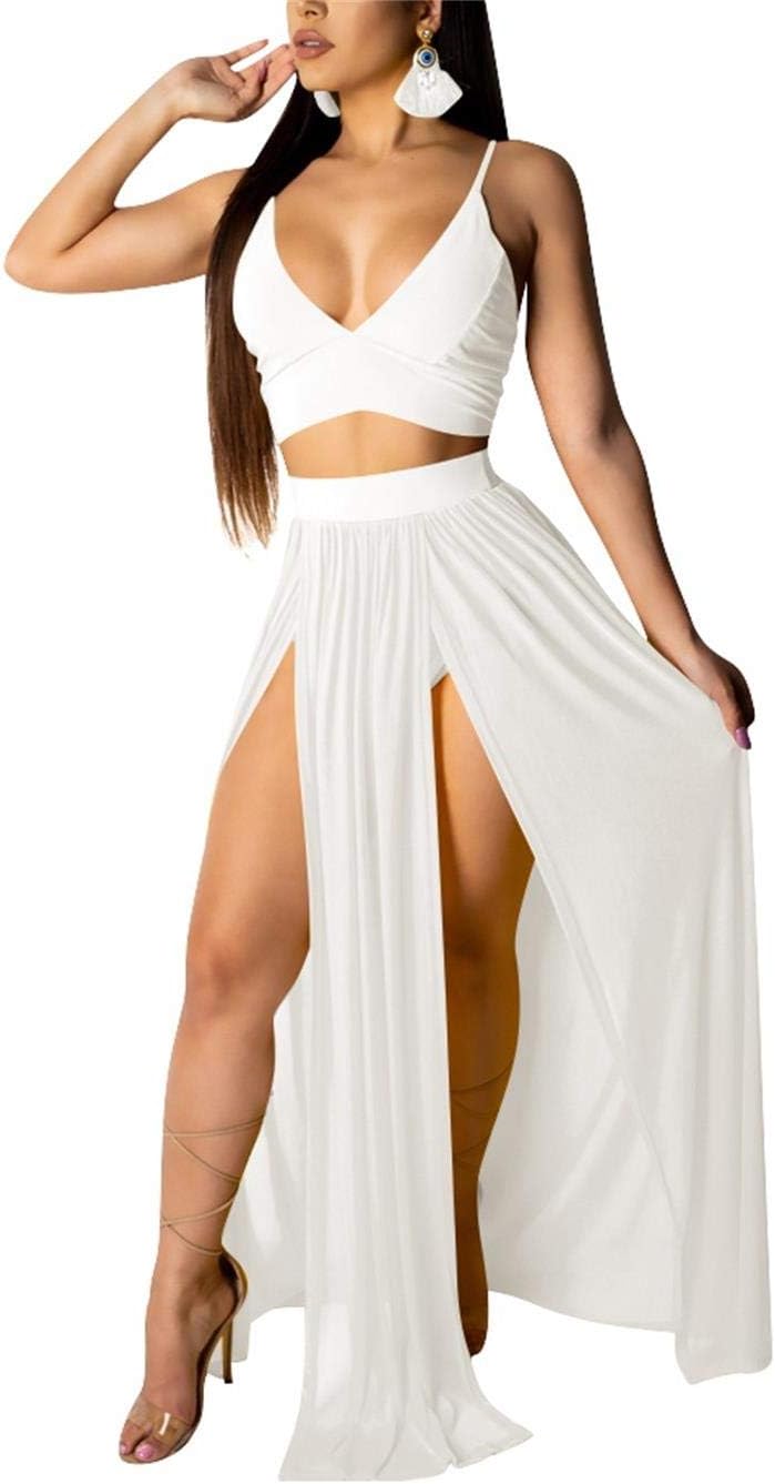 EOSIEDUR Women's Chiffon Floral 2 Piece Set for Beach Parties