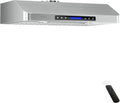 EKON 36 in Under Cabinet Range Hood 900 CFM - Quiet Powerful Vent
