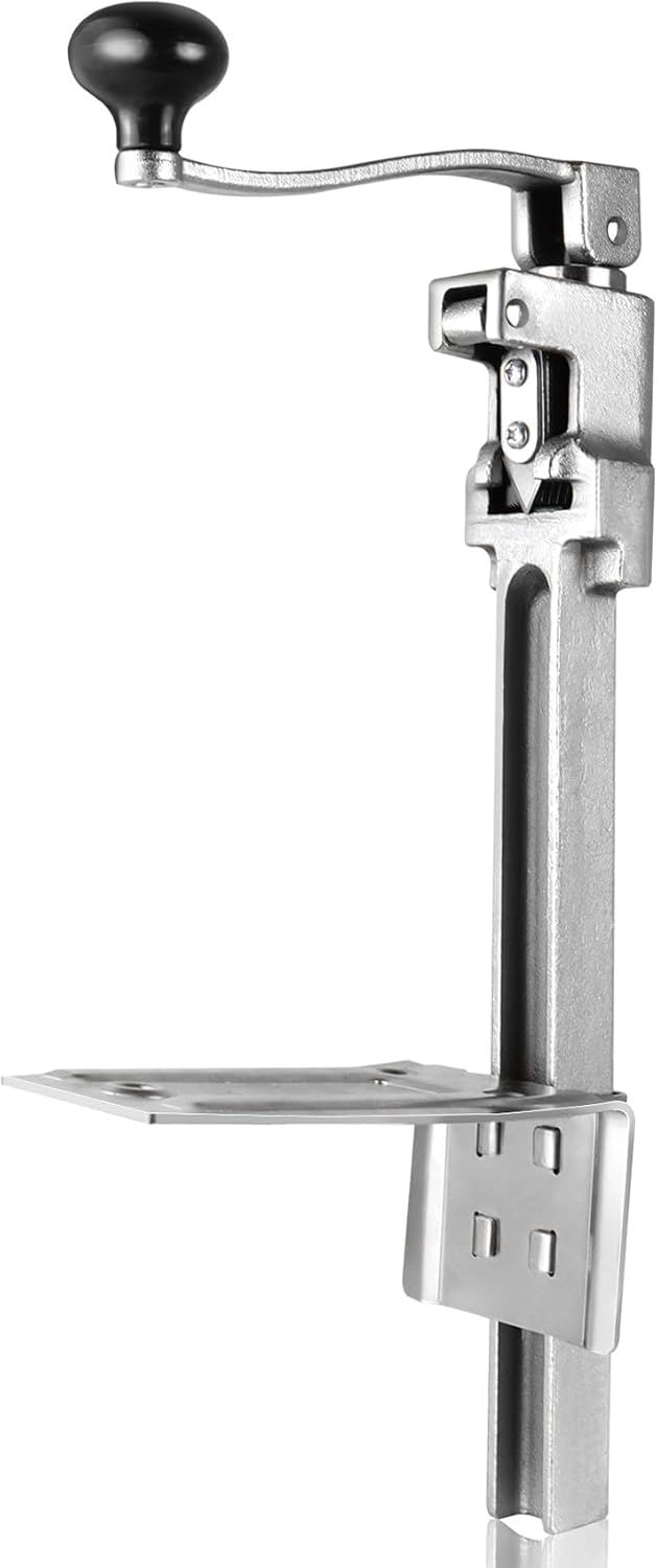 Commercial Can Opener Heavy Duty for 10 Cans Up to 11 in Tall