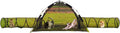 Portable 3-in-1 Cat Playpen - Pop-up Outdoor Fun!