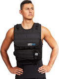 RUNmax Adjustable Weighted Vest 20-150 lbs for Men and Women - Weights