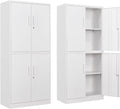 Yizosh Metal Storage Locking Cabinet for Home Office and More