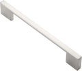 Brushed Satin Nickel Cabinet Pulls 10 Pack - Solid 5in Centers