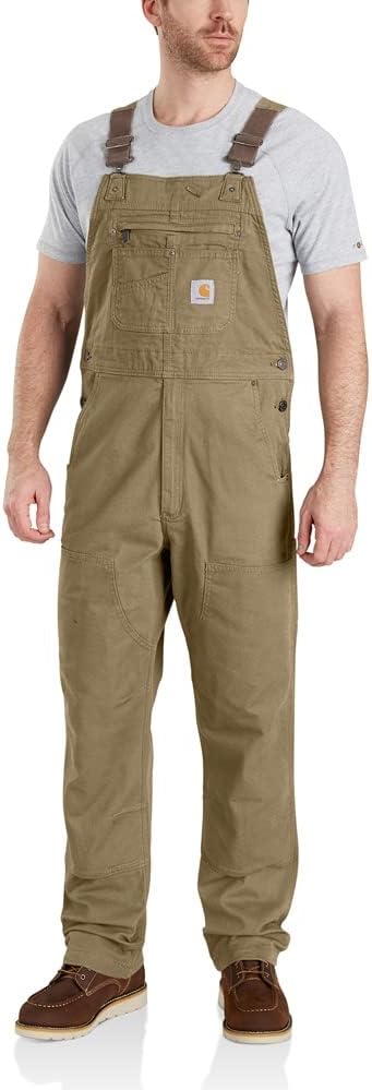 Carhartt Men's Rugged Flex Rigby Bib for Ultimate Comfort