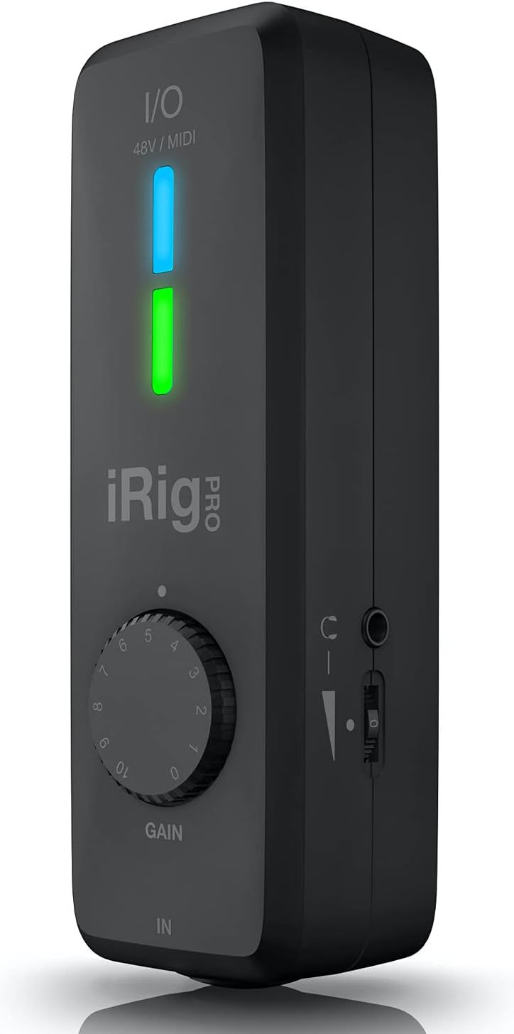IK Multimedia iRig Pro I/O: Ultimate Audio Interface for Musicians