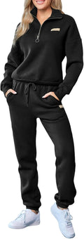 Herseas Women 2 Piece Outfits Sweatsuit Lounge Set - Cozy, Styled Fit