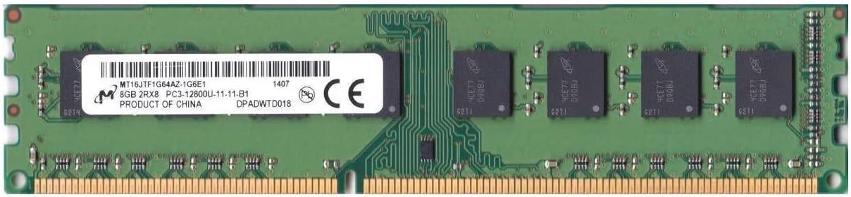 8Go RAM PC Bureau Micron MT16JTF1G64AZ-1G6E1 DDR3 Memory Upgrade