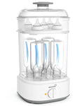 Bottle Sterilizer Baby Bottle Steam Sterilizer - Fast 8-Min Steam