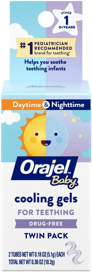 Orajel Baby Cooling Teething Gels - Pediatrician Recommended