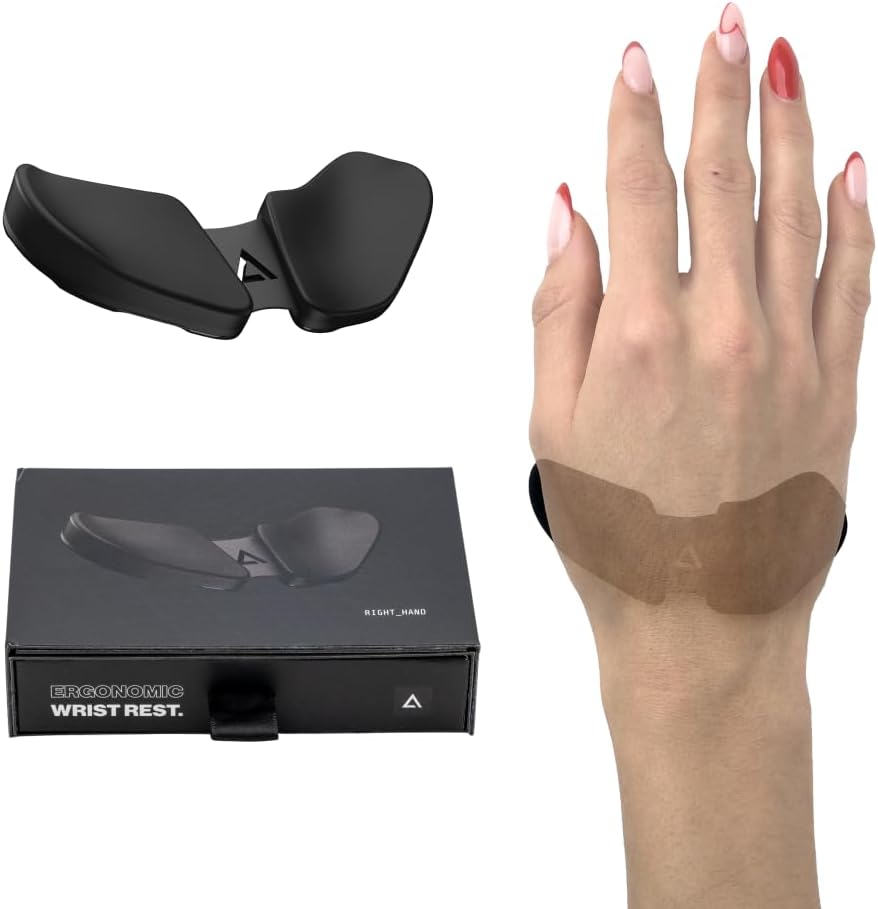 Ergonomic Wrist Rest for Mouse - Carpio 2.0 by DELTAHUB