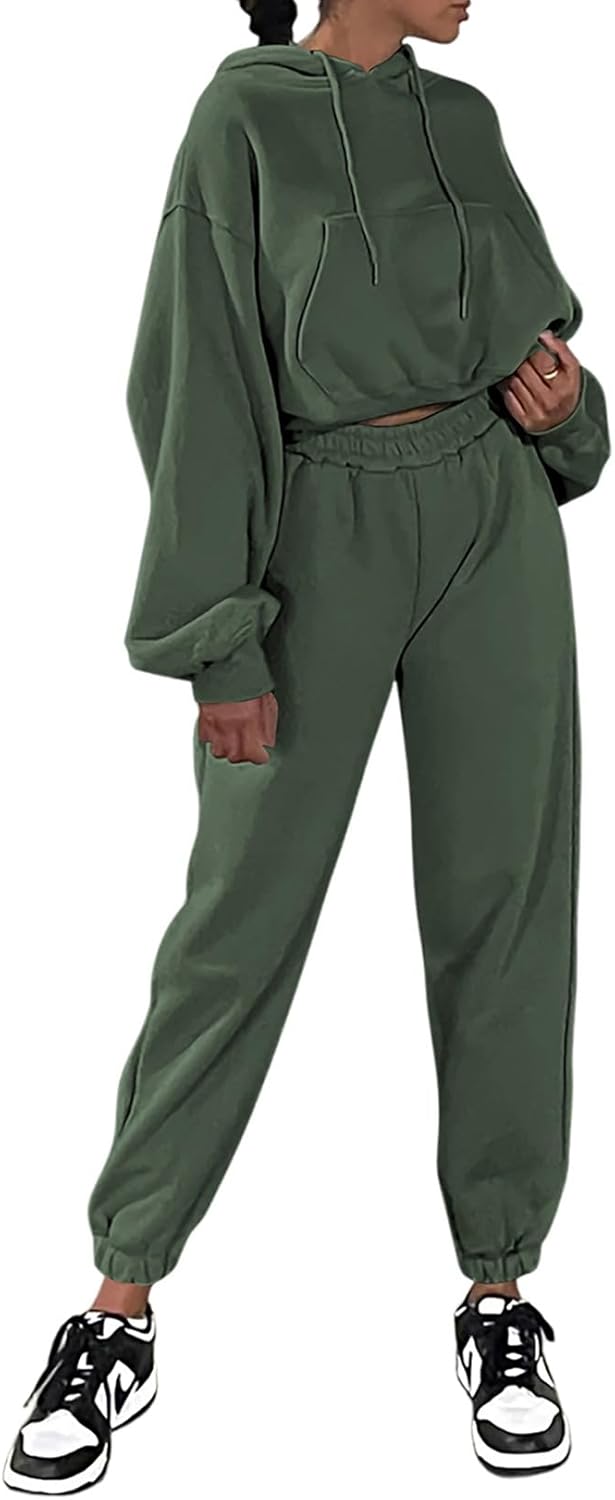 Herseas Womens 2 Piece Outfits Lounge Sets for Cozy Comfort
