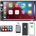 Double Din Car Stereo 7 in Touchscreen with Apple CarPlay and Android