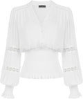 Scarlet Darkness Women's Renaissance Peasant Blouse