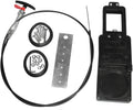 Valterra Flexible Cable Kit with 3ft Valve - Mess-Free RV Waste