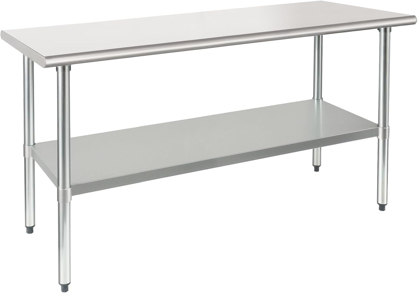 HARDURA Stainless Steel Table 24X60 Inches for Commercial Use