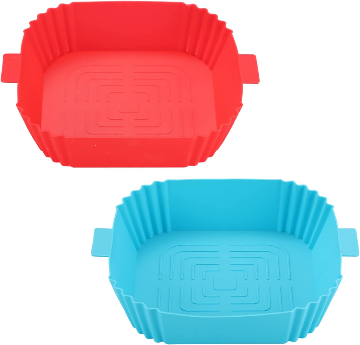 Vitrix Kitchenware Silicone Air Fryer Liners - Easy Clean & Reusable - Set of 2