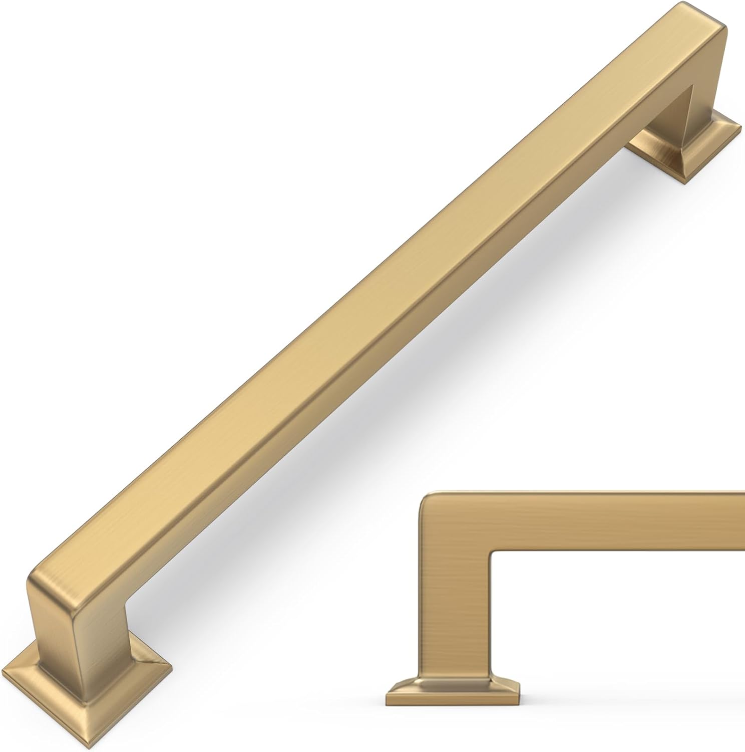 Champagne Bronze Kitchen Cabinet Handles for Modern Homes