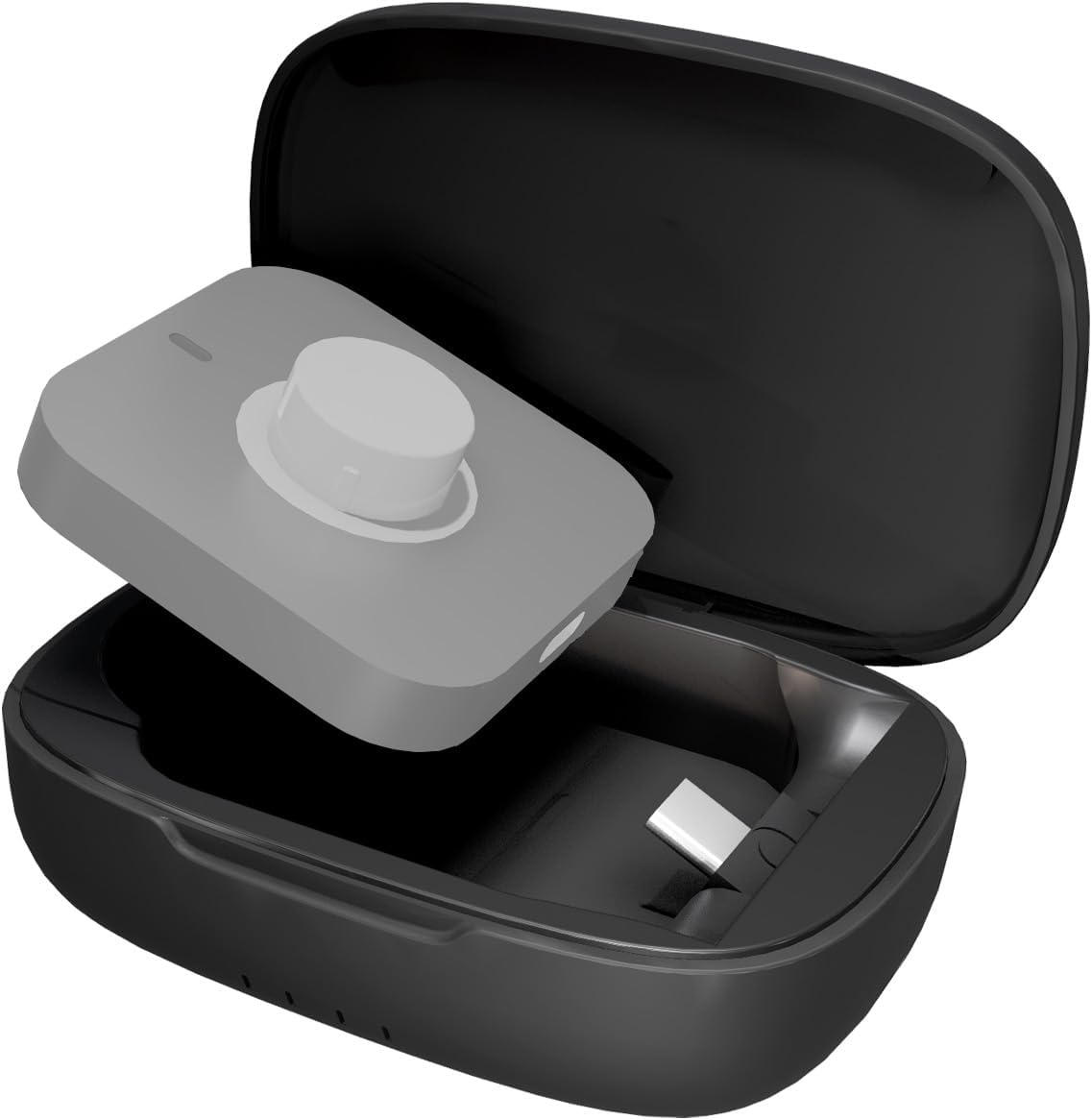 Doohoeek Updated Charging Case for Oura Ring 4 & 3 - Wireless Power
