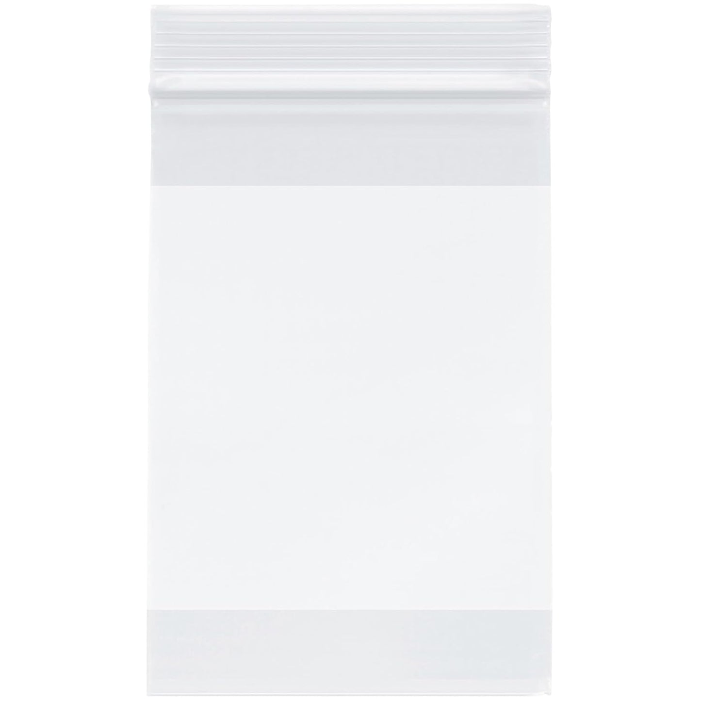 Plymor 4 Mil Heavy Duty Zipper Reclosable Plastic Bags 4in x 6